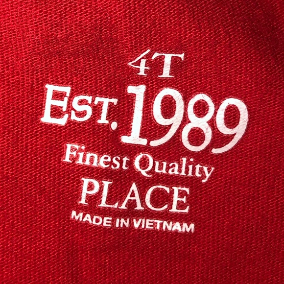 EST. 1989 PLACE 4T RED SHORT SLEEVE SHIRT “MY GRAN - Picture 3 of 5
